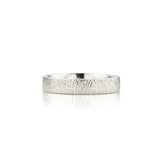 Stoere zilveren ring - Brushed Collectie