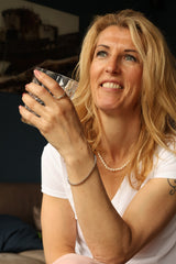 Tijdloos Zilveren Tennisarmband met Citrien - Damesarmband Zilver - Gele Edelsteen - Armband met Natuurlijke Edelstenen - Geboortesteen November