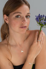 Zilveren Oorringen met Blaadjesmotief - Leaves Collectie - Oorbellen Sterling Zilver - Verschillende Structuren - Handgemaakte Oorbellen