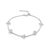 Limited Edtion Maansteen Armband zilver