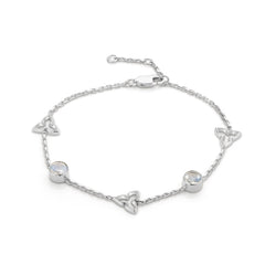 Limited Edtion Maansteen Armband zilver