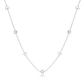 Limited Edition Maansteen Collier Zilver