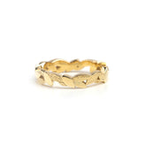 Leaves ring Geelgoud