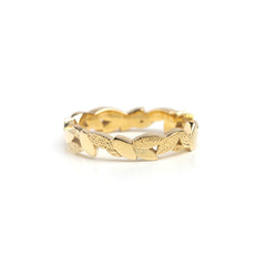 Leaves ring Geelgoud