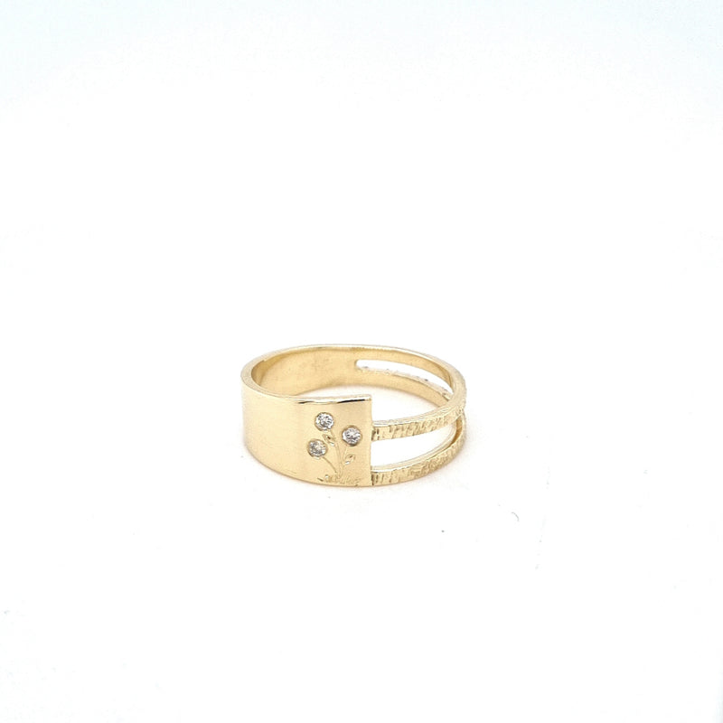 Oude sieraden omgesmolten tot een nieuwe ring!