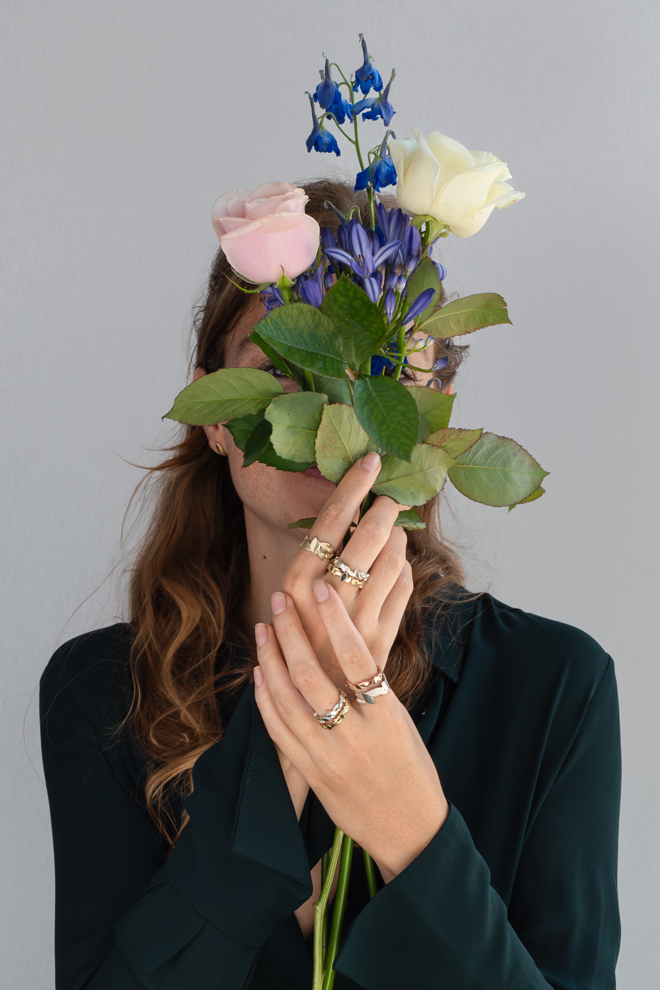 Leaves ring geelgoud XL - Leaves Collectie - Extra brede Ring - 14 Karaat Geelgouden Ring